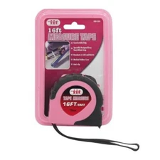 IIT Pink Ladies 16' Foot Tape Measure SAE MM Hand Tools New 88430
