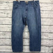 Wrangler Relaxed Bootcut Cotton Blend Blue Jeans Men's Size [W42 x L30]