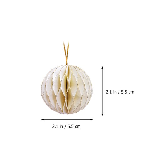 3 Pcs Weihnachtsbaum-Anhänger Partydekorationen Kleiner Baumschmuck - Bild 5 von 12