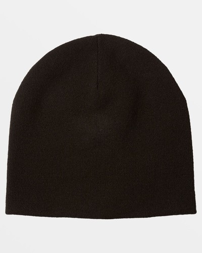 QUIKSILVER MERCURY CUFF BEANIE BLACK  OSFM NWT - Picture 2 of 2