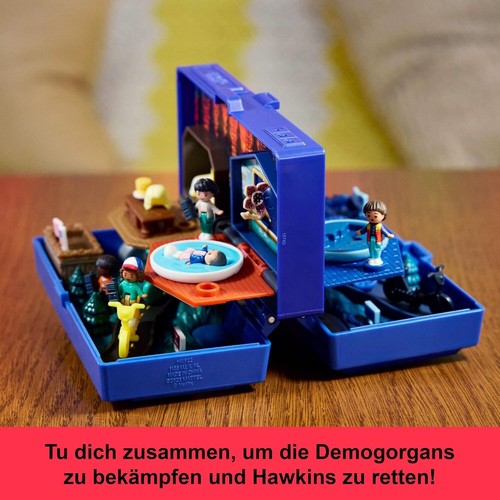 NEW Mattel - Polly Pocket Stranger Things Limited Edition Micro Doll Playset - Picture 7 of 10