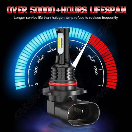 6000K For Malibu 2013 2014 2015 LED Headlights Hi/Lo Beam + Fog Light Bulbs Kit - Picture 16 of 19