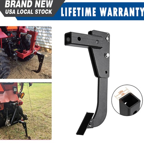 Box Blade For Tractor Racewill Heavy Duty Trencher Subsoiler Plow With 2 Replaceable Ripper Teeth AAAA Riding Lawn Mower Accessories