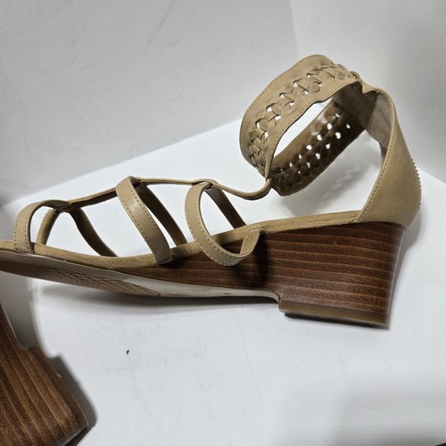Ralph Lauren 100% leather upper "Meira" sandal Size 10B MSRP $129 - Picture 10 of 14