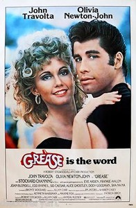 Grease 1978 Stretched Canvas Wall Art Movie Poster Print John Travolta Film 70s