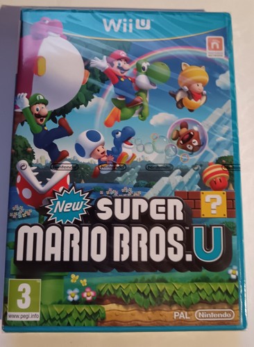 Nintendo Wii U New Super Mario Bros. U FRA Neuf sous Blister