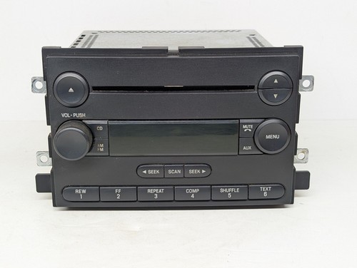 Ford OEM single CD am/fm RADIO Freestyle F150 Explorer Fusion Edge 04-10 5L3T - Bild 2 von 8