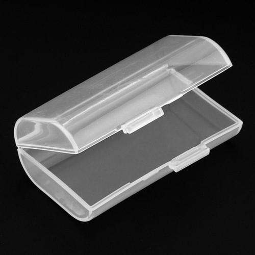 Portable Hard Plastic Battery Case Holder Storage Box for 2xAA Batteries - Zdjęcie 3 z 11