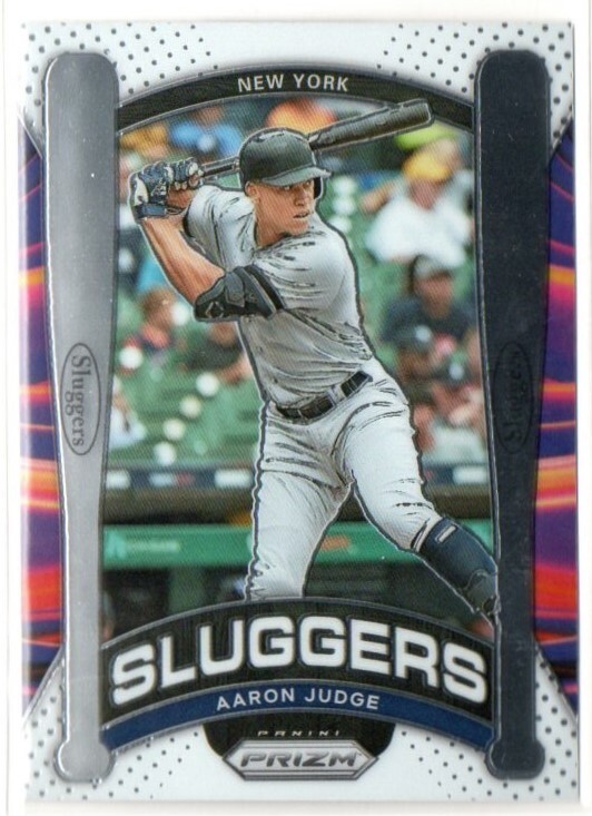Aaron Judge 2021 Panini Prizm Sluggers Insert Card #SL14