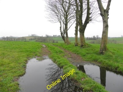 Photo 6x4 Reflections, Kilcootry Blackfort Looking left from Blackfort Ro c2012