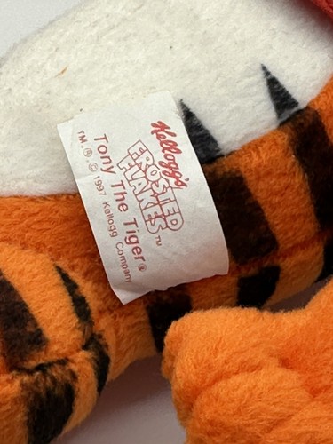 Tony The Tiger Plush 8 Inch Frosted Flakes 1997 Stuffed Animal Plush Vintage - Picture 3 of 6