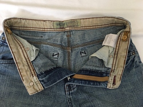 Salopette Lee ragazzo vita regolabile gamba dritta pantaloni jeans taglia 12R - Foto 7 di 12