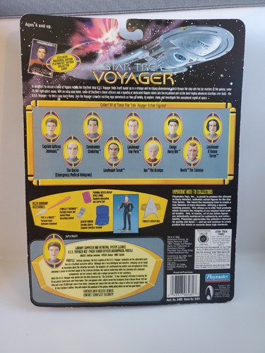 1995 Playmates Star Trek Voyager Commander Chakotay Actionfigur NEU - Bild 14 von 24