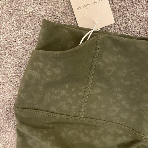 Leggings para mujer Peter Millar talla M verde militar oscuro elástico activo nuevos con etiquetas $120 - Imagen 13 de 20