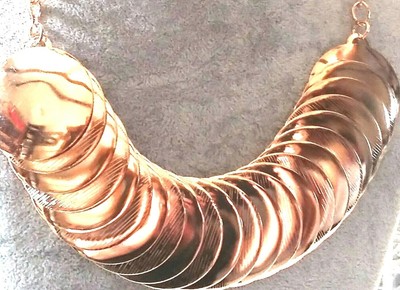 Collier Chaîne Dorée Réglable Garanti Sans Nickel - Neuf Avec étiquettes