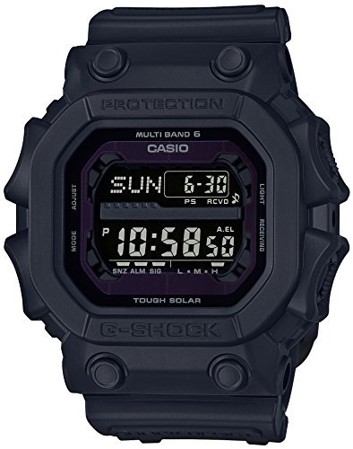 CASIO G-SHOCK MULTI BAND 6 タフソーラー Casio G-Shock 6 GXW-56BB-1JF Multiband 6 54mm Black Resin Case