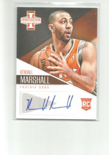 2012-13 INNOVATION ROOKIE AUTOGRAPHS #46 KENDALL MARSHALL