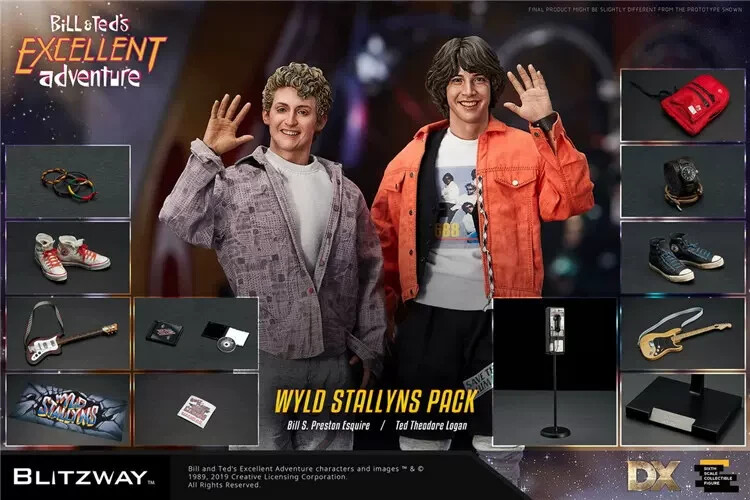 Blitzway 1/6 10701 Bill & Ted's Excellent Adventure Action Blitzway 1/6 10701 Bill & Ted's Excellent Adventure Action