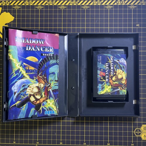 Shadow Dancer SEGA Megadrive MD NTSC-J Japón Manual Completo En Caja En Caja - Imagen 3 de 7