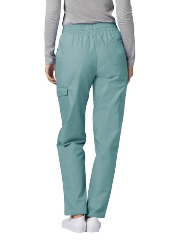 Adar Women Doctor Nurse Uniform Natural-Rise Multi Pocket Cargo Tapered Leg Pant - Picture 132 of 137