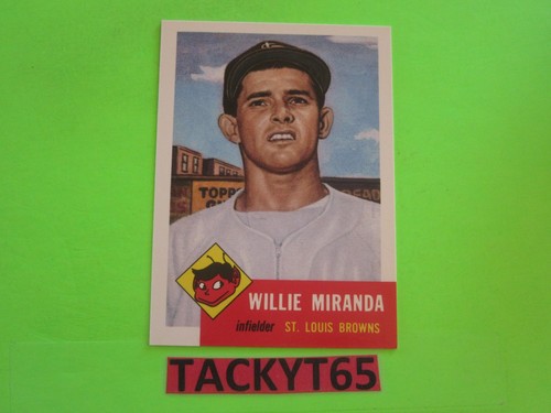 1991 TOPPS 1953 ARCHIVES REPRINT SINGLE CARD(S) #S 251-337 - Picture 45 of 112