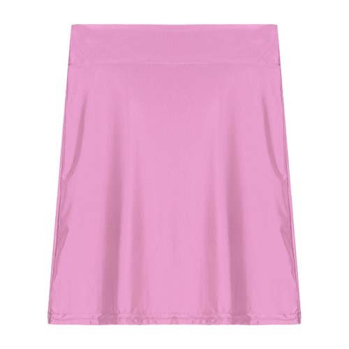 Bodycon-Minirock Damen glänzend Bleistift hohe Taille gewickelt Hüft Clubwear - Bild 31 von 113