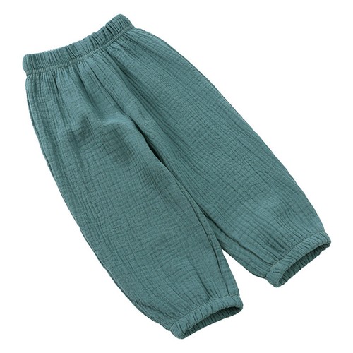 Boys Girls Cotton Linen Pants Casual Beach Bloomers Toddler Kids Loose Trousers - Picture 12 of 81