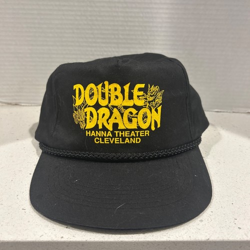 Vintage 1994 Double Dragon Hanna Theater Cleveland Promo Mütze Kappe extrem selten - Bild 1 von 5
