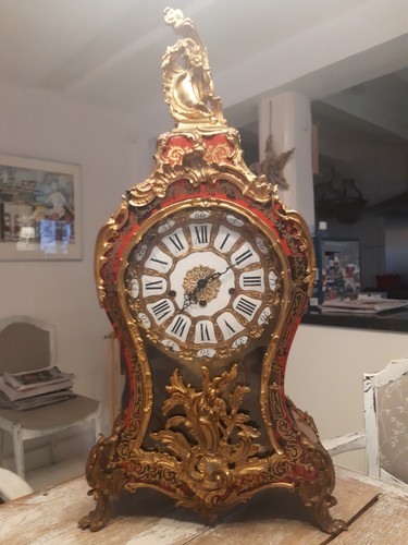Antike Boulle Uhr,Westminster Viertelstundenschlag, hervorragende Zustand. - Imagen 1 de 18