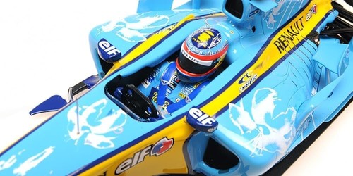 MINICHAMPS 1/18 - RENAULT R25 - 2ND BRITISH GP 2005  (F. ALONSO) 117051105　Japan - Picture 4 of 4