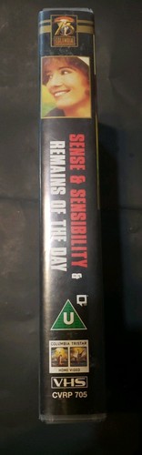 Sense And Sensibility AND Remains Of The Day VHS 1999 - Picture 3 of 4