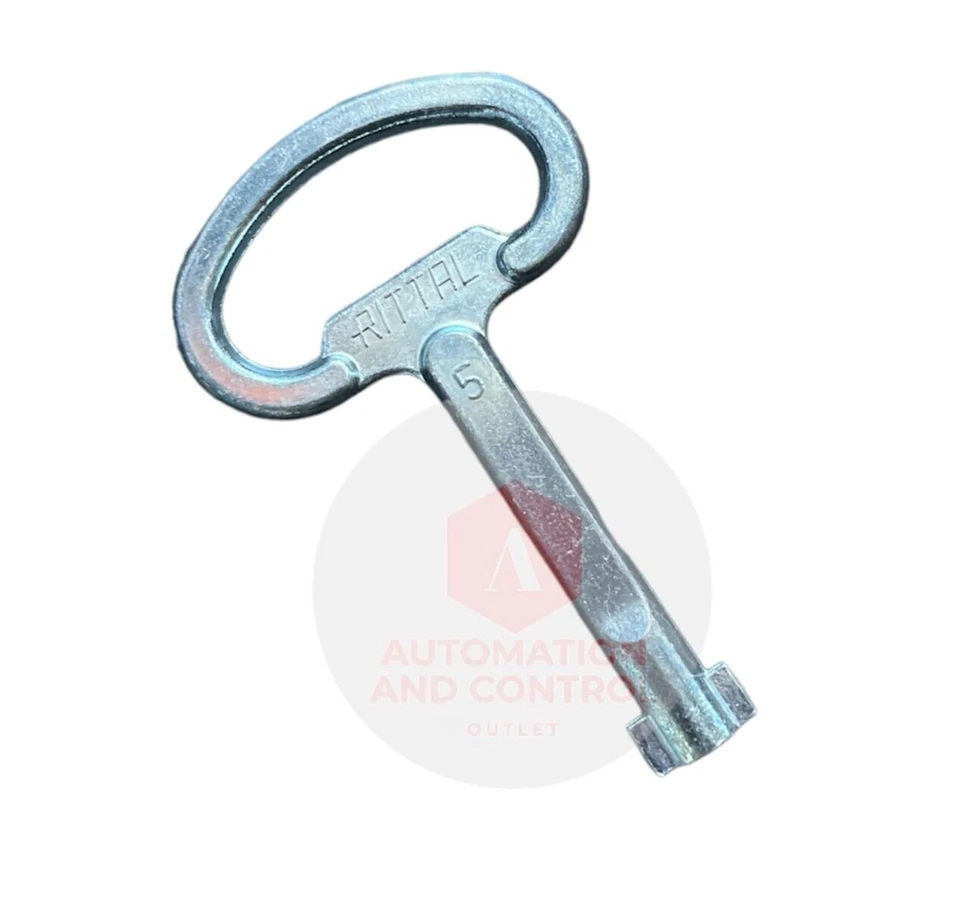 Rittal Schlüssel Nummer 3 2 Zinken Bedienfeld Türgehäuse Gestellhalterung