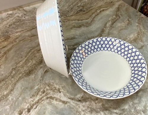 Large Pasta Bowls Royal Doulton, Pacific. Blue Or Mint Set Of 2. New. - Picture 34 of 142