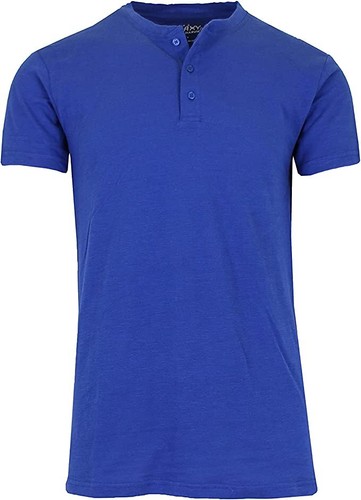 Men's 3-Button Henley Slub Short Sleeve Shirt *Choose Color/Size* NWT FREE SHIPP - Picture 20 of 22