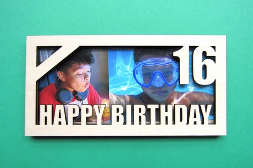 Personalized Birthday Money Holder - Happy 25th Birthday - Custom Message Card - Picture 6 of 6