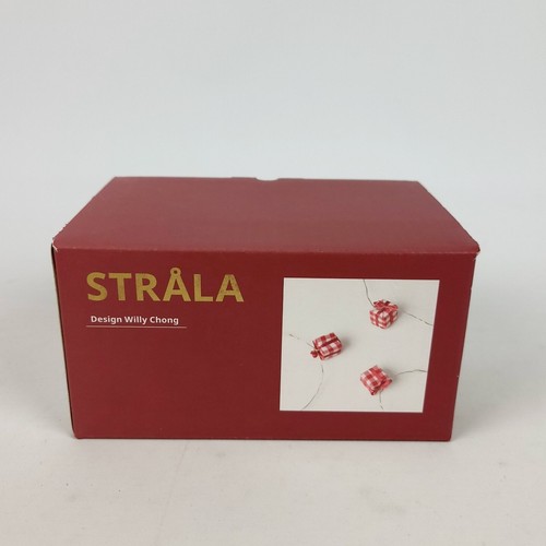 Ikea LED String Light Chain w/ 15 Lights Battery Operated Red Gift Boxes 153.5" - Picture 5 of 5