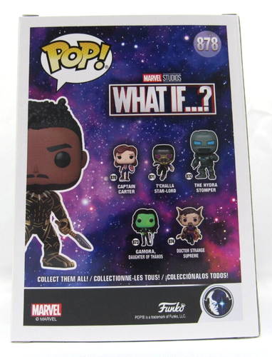 Funko Pop! Marvel Was wäre, wenn...? King Killmonger #878 Target exklusive Vinylfigur - Bild 3 von 6