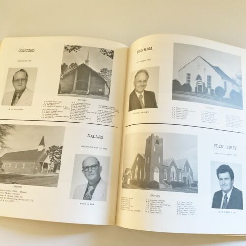 Iglesia Wesleyana Distrito Carolina del Norte Celebración del Centenario 1879 1979 Fotos Historia - Imagen 15 de 24