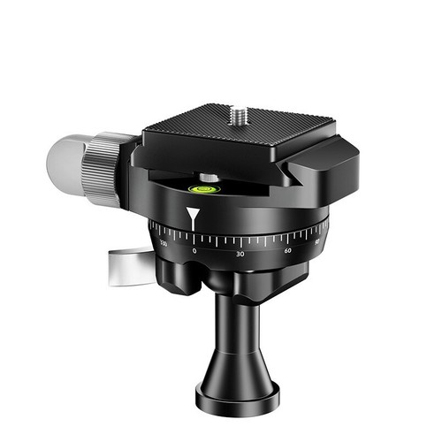 360 Panoramic Ball Head Plate Leveling Seat Angle Adjuster Base Bubble Level - 第 1/11 張圖片