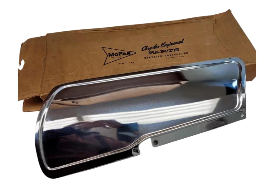 1962-1964 Plymouth B корпус задняя левая крыша панель наружный воздушный дефлектор 2252255 новый из старых запасов - Изображение 2 из 4