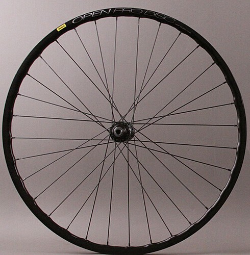 Ruota anteriore Mavic Open Pro UST ciclocross ghiaia 12 mm passante disco Shimano RS770 - Foto 1 di 5