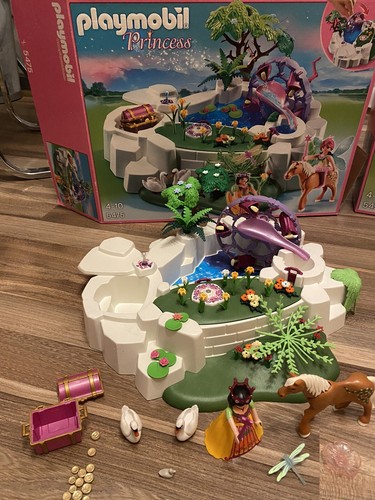 Playmobil Princess 5474 5475 Kristallschloss und verzauberter Kristallsee - Bild 2 von 7