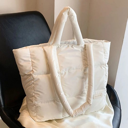 Bolso de Hombro Mujer Bolso de Mano Acolchado Bolso de Mano Bolso Nube Bolso de Compras - Imagen 15 de 27