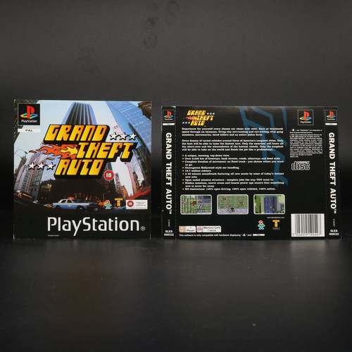 Box Art Artwork Front & Back Rear Inlays Inserts For Sony PS1 Games | LIST 1 - Picture 165 of 250