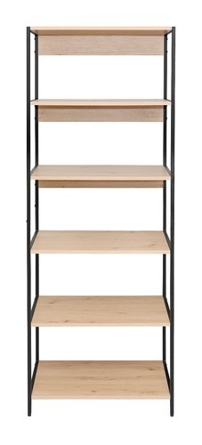 Scaffale a giorno BRUNATE in metallo e legno, disponibile in diverse misure. - Foto 10 di 12