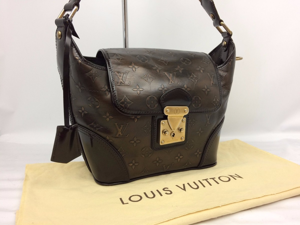 Auth Louis Vuitton Monogram Bronze Sergent PM Shoulder Bag Auth Louis Vuitton Monogram Bronze Sergent PM Shoulder Bag