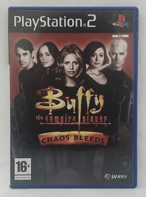 PS2 SPIEL BUFFY THE VAMPIRE SLAYER CHAOS BLEEDS PAL DVD FÜR PLAYSTATION 2 *SELTEN*