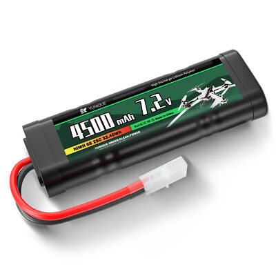 Batteria ricaricabile Ni-MH 7.2V 1800mAh attacco Tamiya VRX 1:10 pz 1