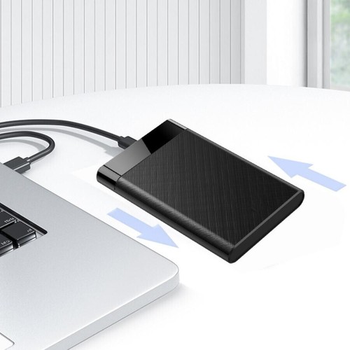 2.5" SATA USB 3.0 SSD Festplattengehäuse Gehäuse Externer Laptop Fall - Photo 7/13
