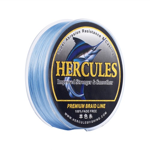 HERCULES Colorfast 20 Pounds Test PE Braided Fishing Line Fade Free 4 8 Strands - Picture 14 of 21
